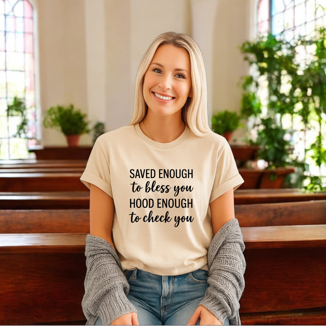 Saved & Hood Tshirt