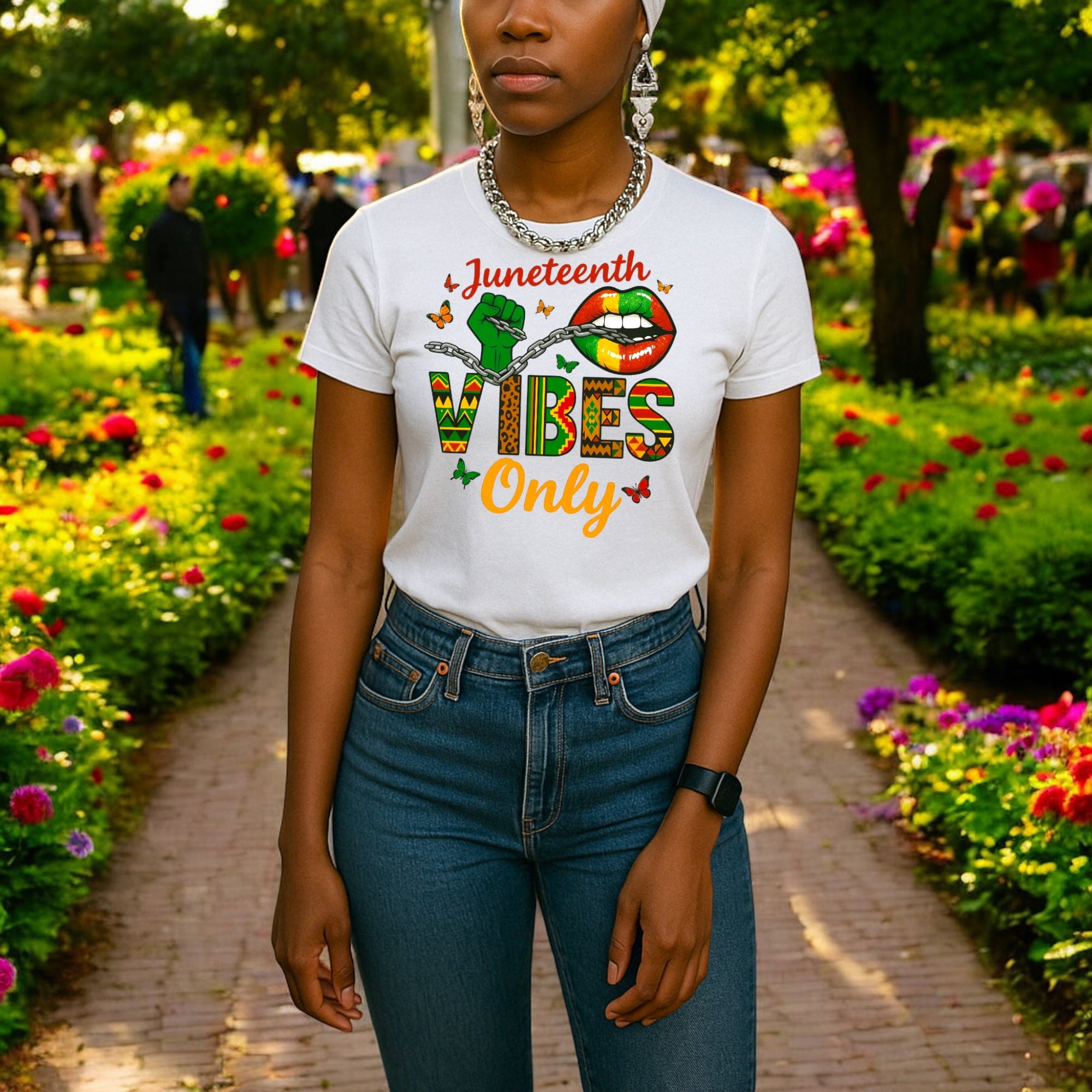 Juneteenth Vibes Only Tshirt