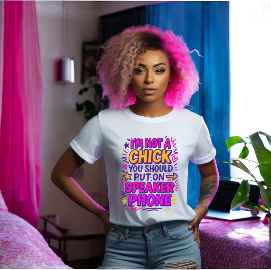 Not Your Speaker Chick Tshirt