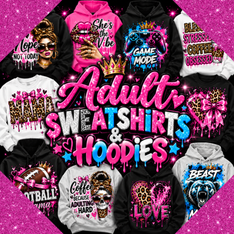 Adult Sweatshirts & Hoodies
