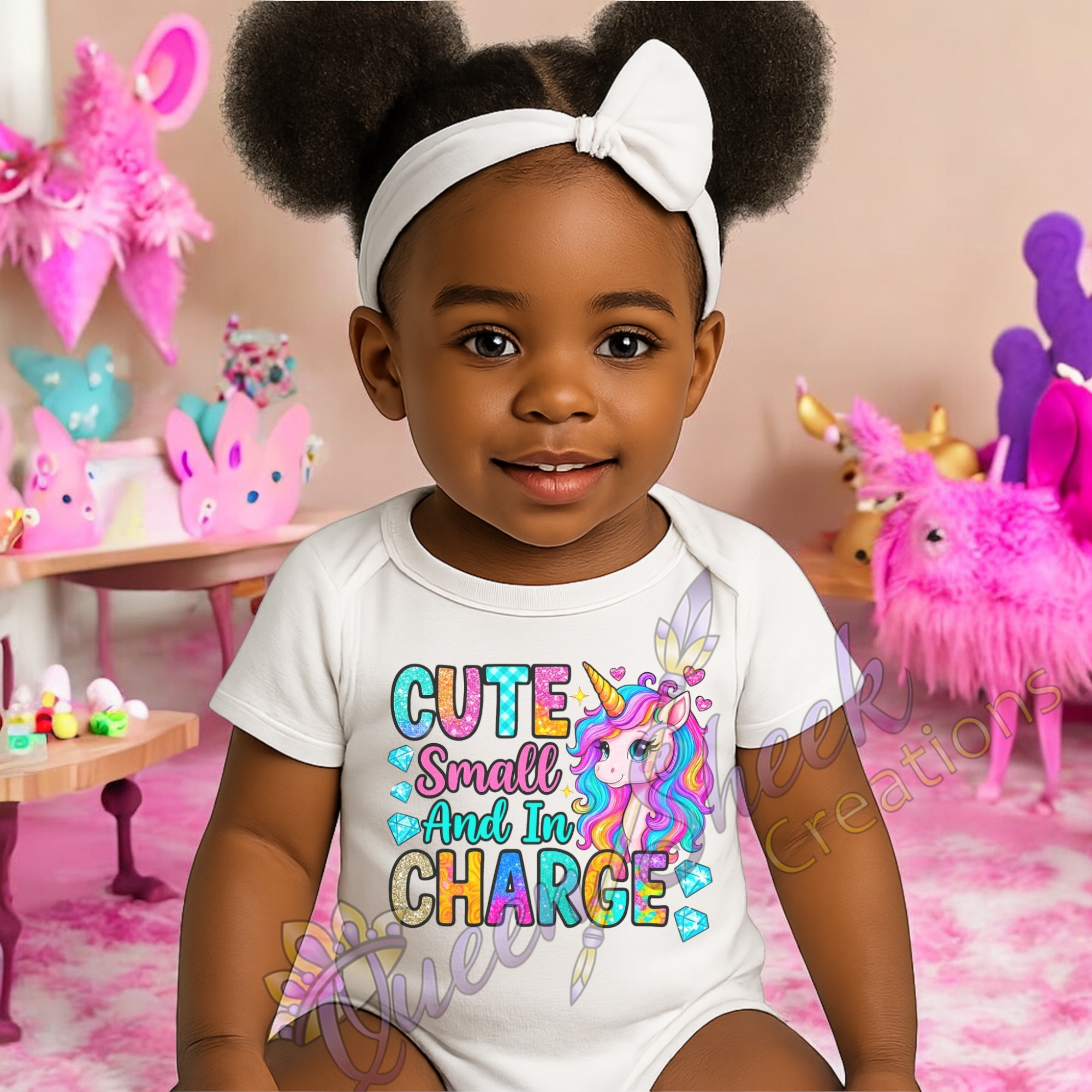 Cute Small And In Charge Onsies