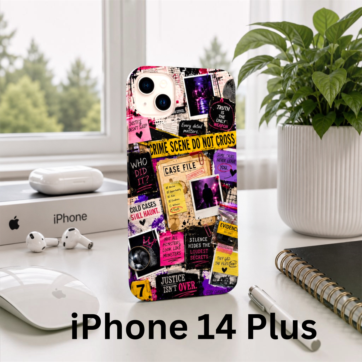Caught in the Case iPhone Case