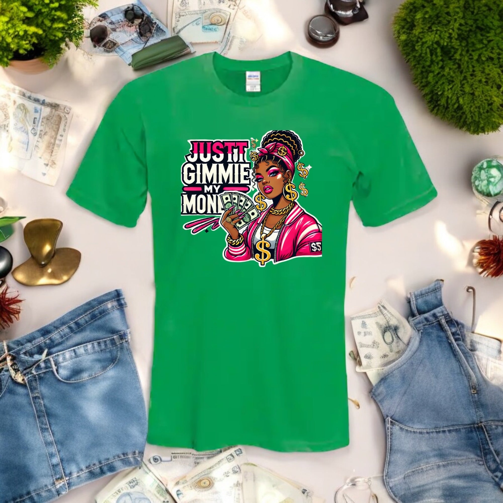 Cash Queen Energy Tshirts