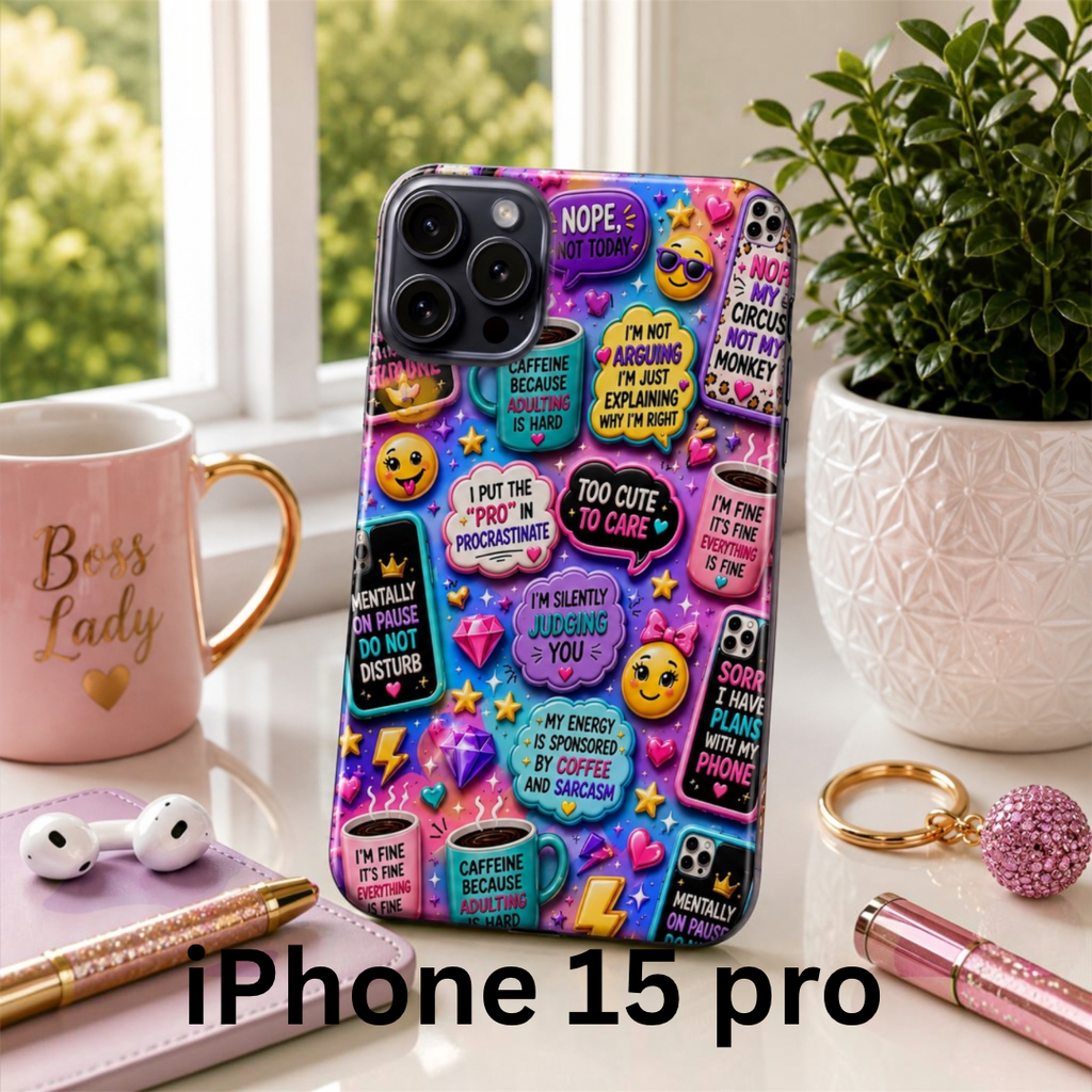 Speak My Mood iPhone Cases