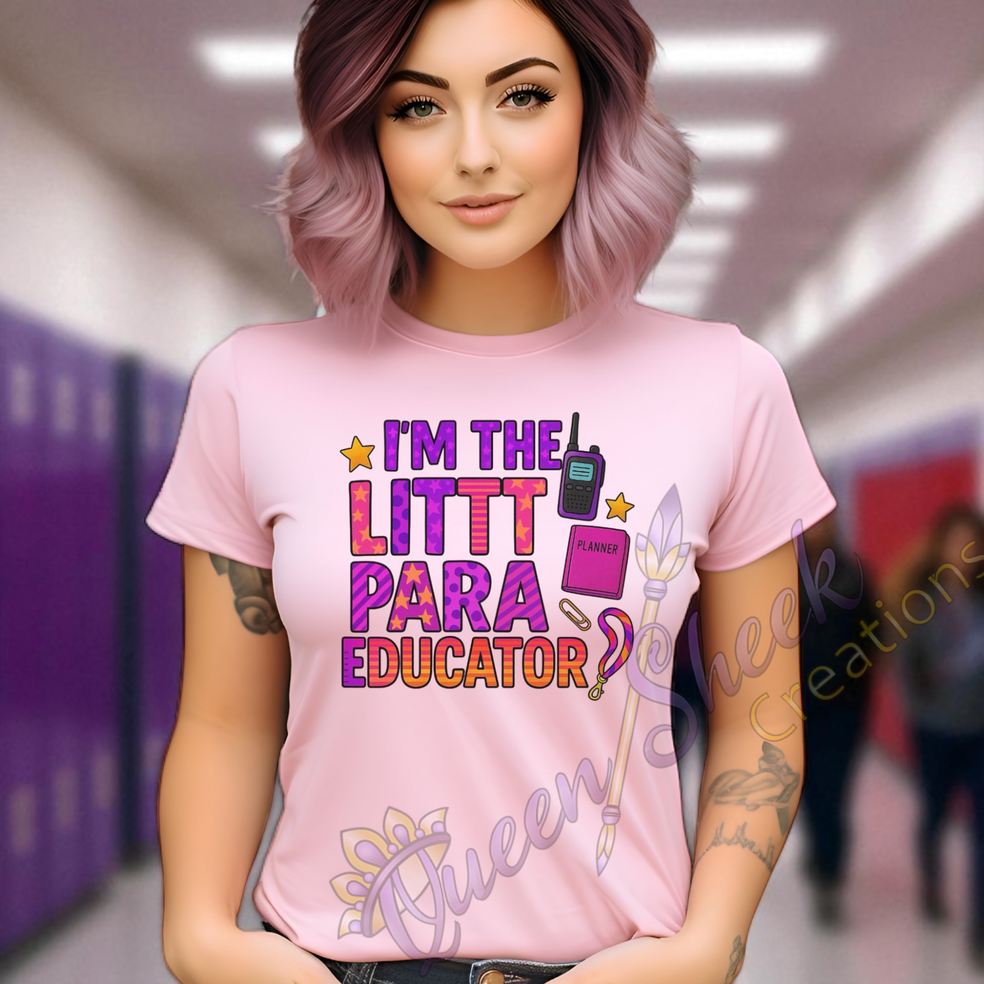 I’m The Littt ParaEducator Tshirts