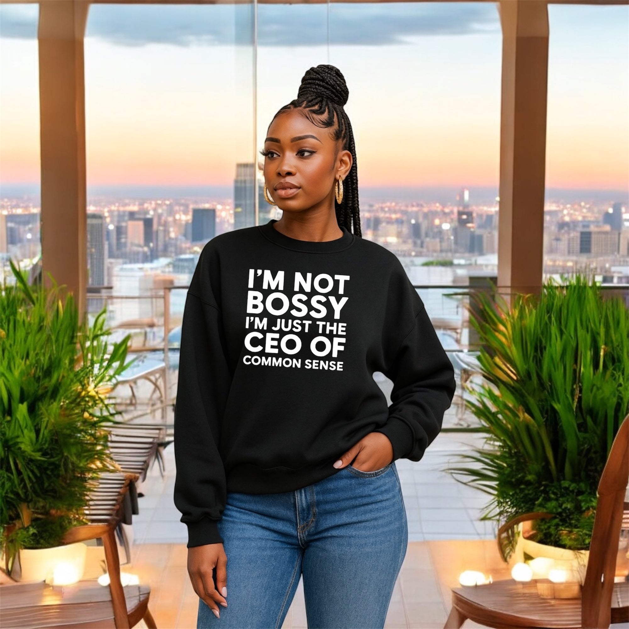 CEO of Common Sense Sweatshirt