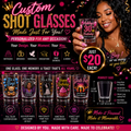 Custom Shot Glasses (Single)