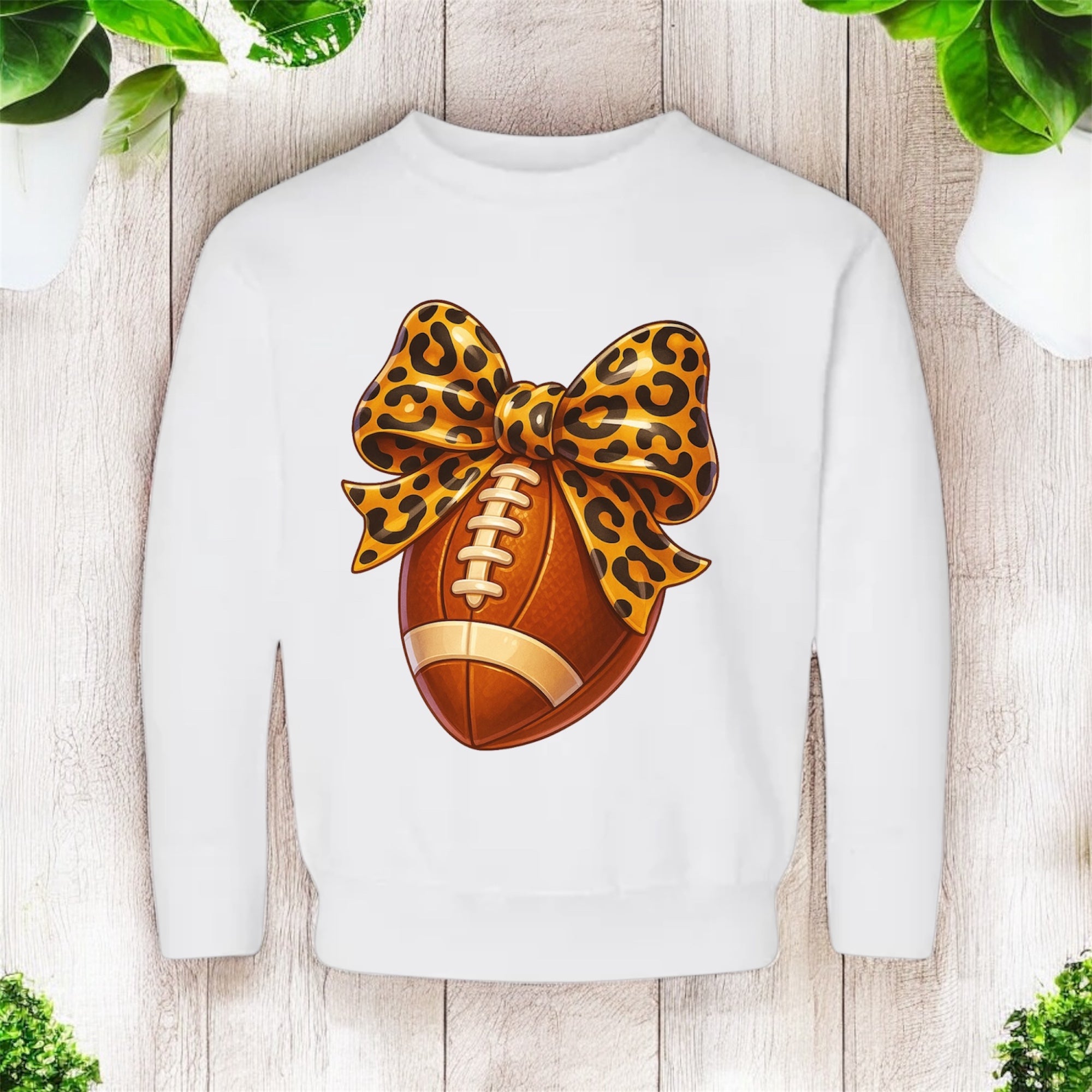 Cheetah Football Sweatshirt