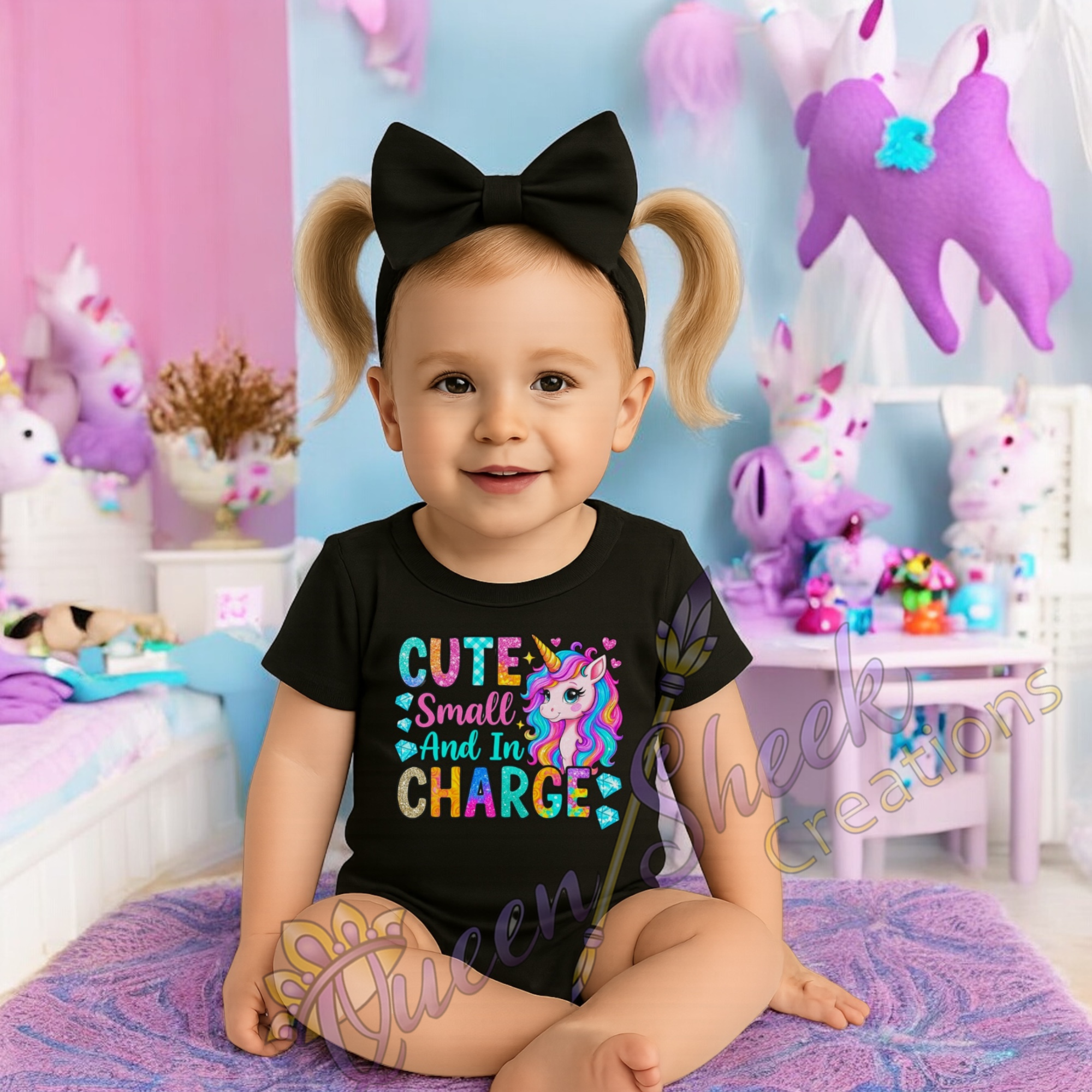 Cute Small And In Charge Onsies