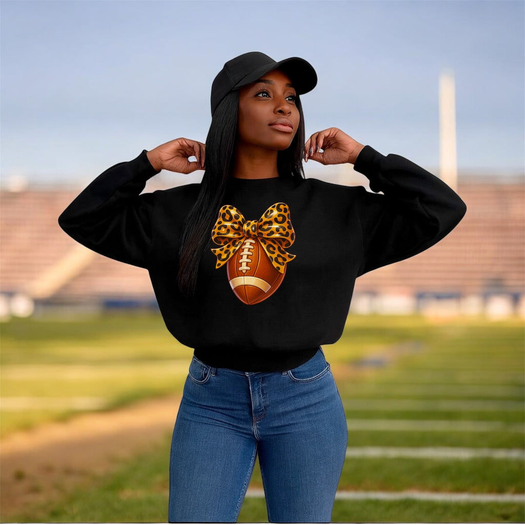 Cheetah Football Sweatshirt
