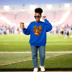 Cheetah Football Sweatshirt