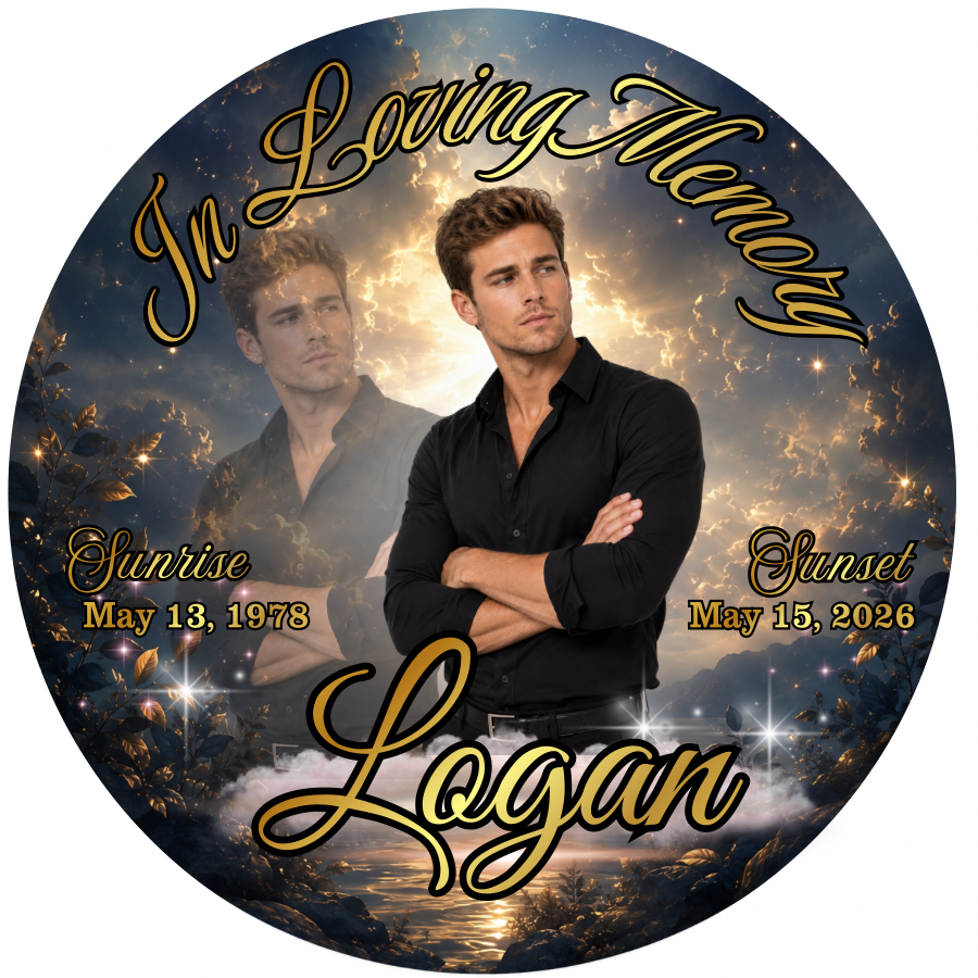 Custom Memorial Photo Buttons (Wholesale)