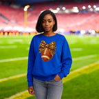 Cheetah Football Sweatshirt