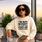 CEO of Common Sense Sweatshirt