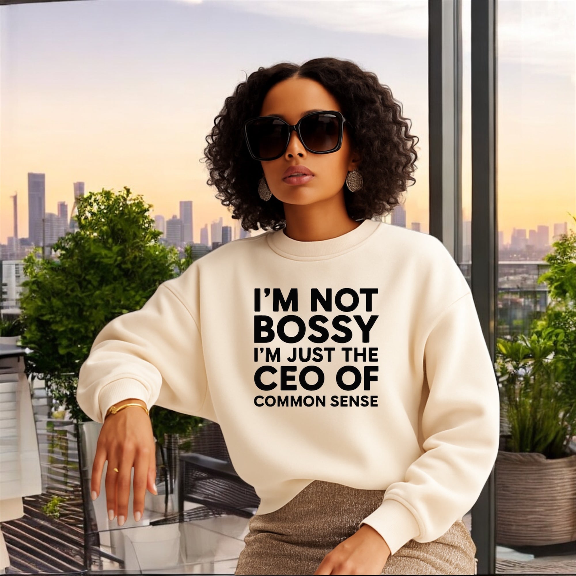 CEO of Common Sense Sweatshirt
