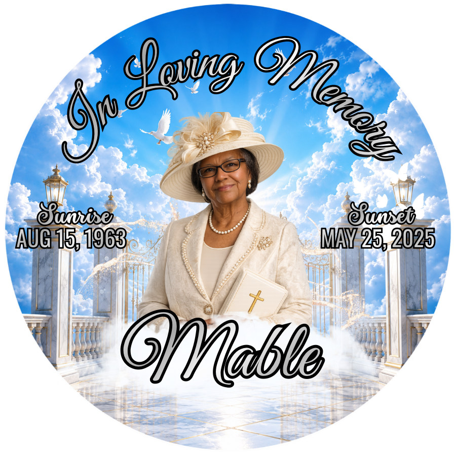 Custom Memorial Photo Buttons (Wholesale)