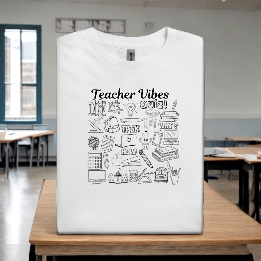 Teacher Vibes Tshirts