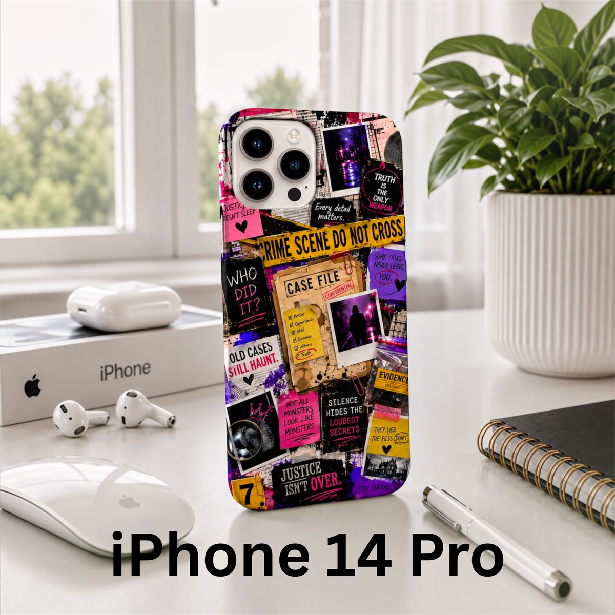 Caught in the Case iPhone Case