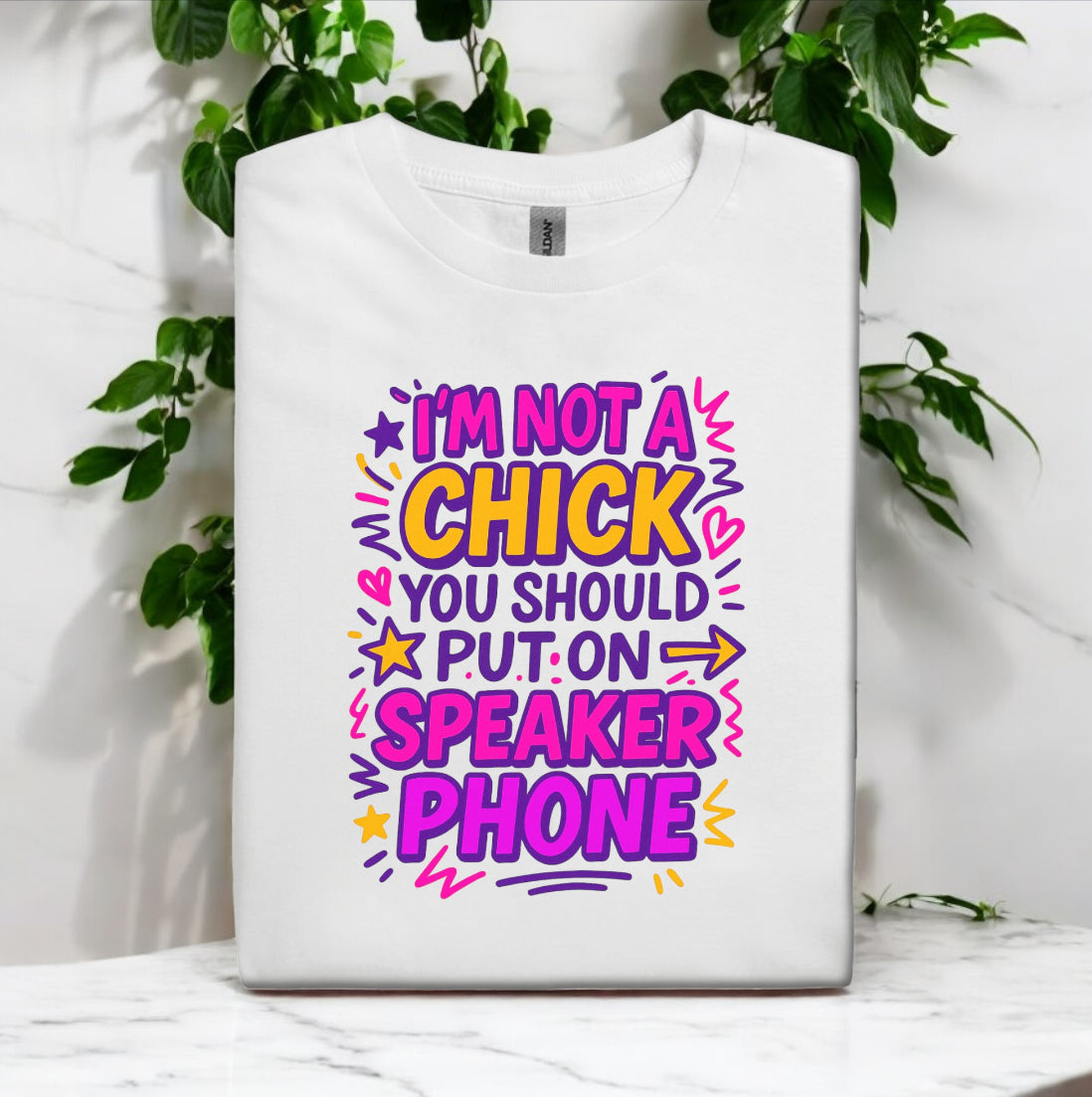 Not Your Speaker Chick Tshirt