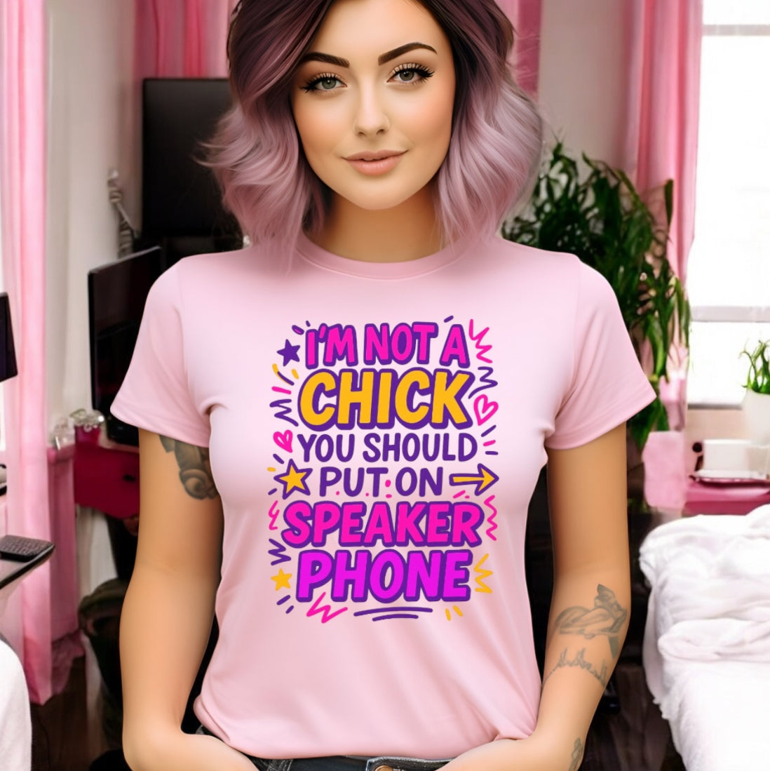 Not Your Speaker Chick Tshirt