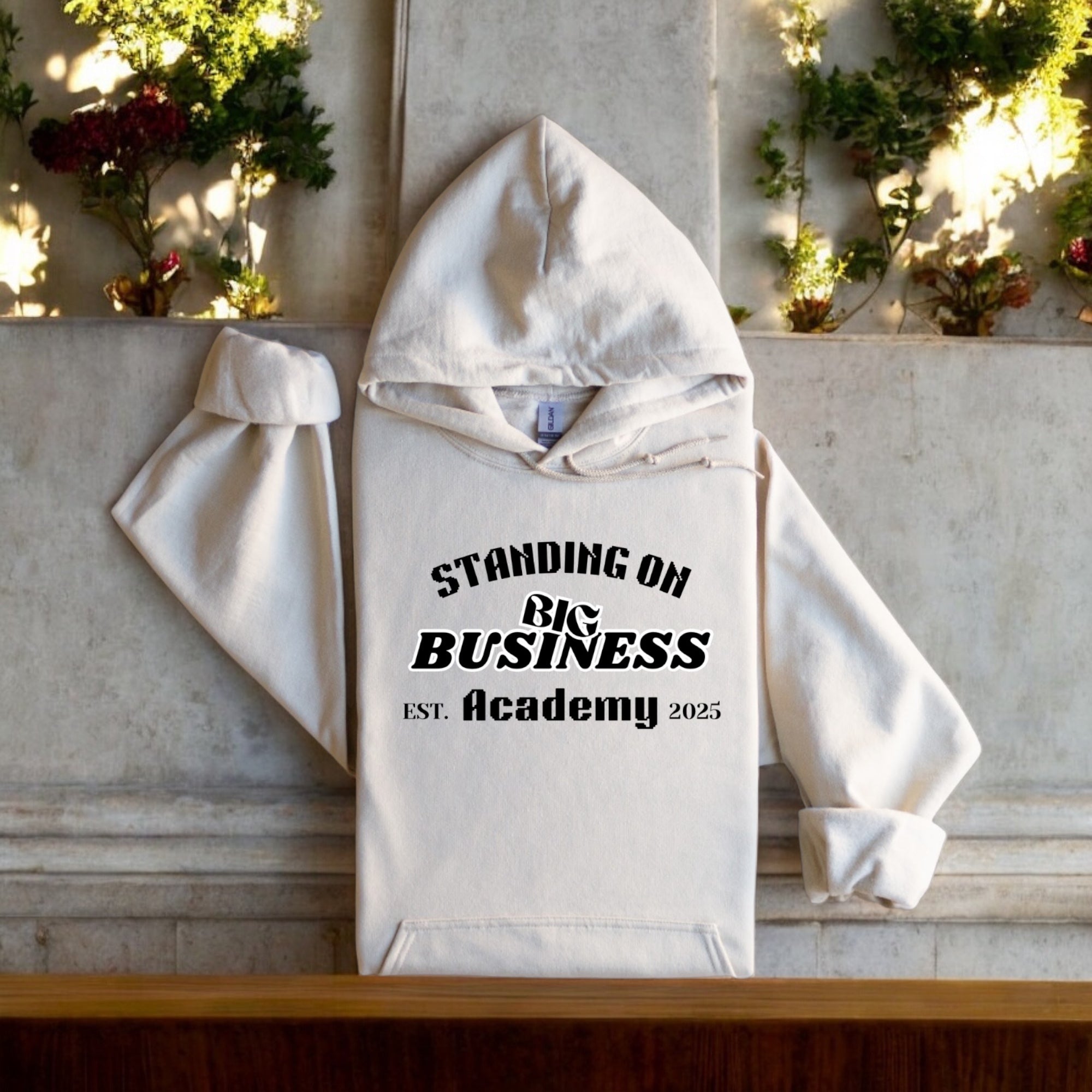 Standing on Big Business Hoodie