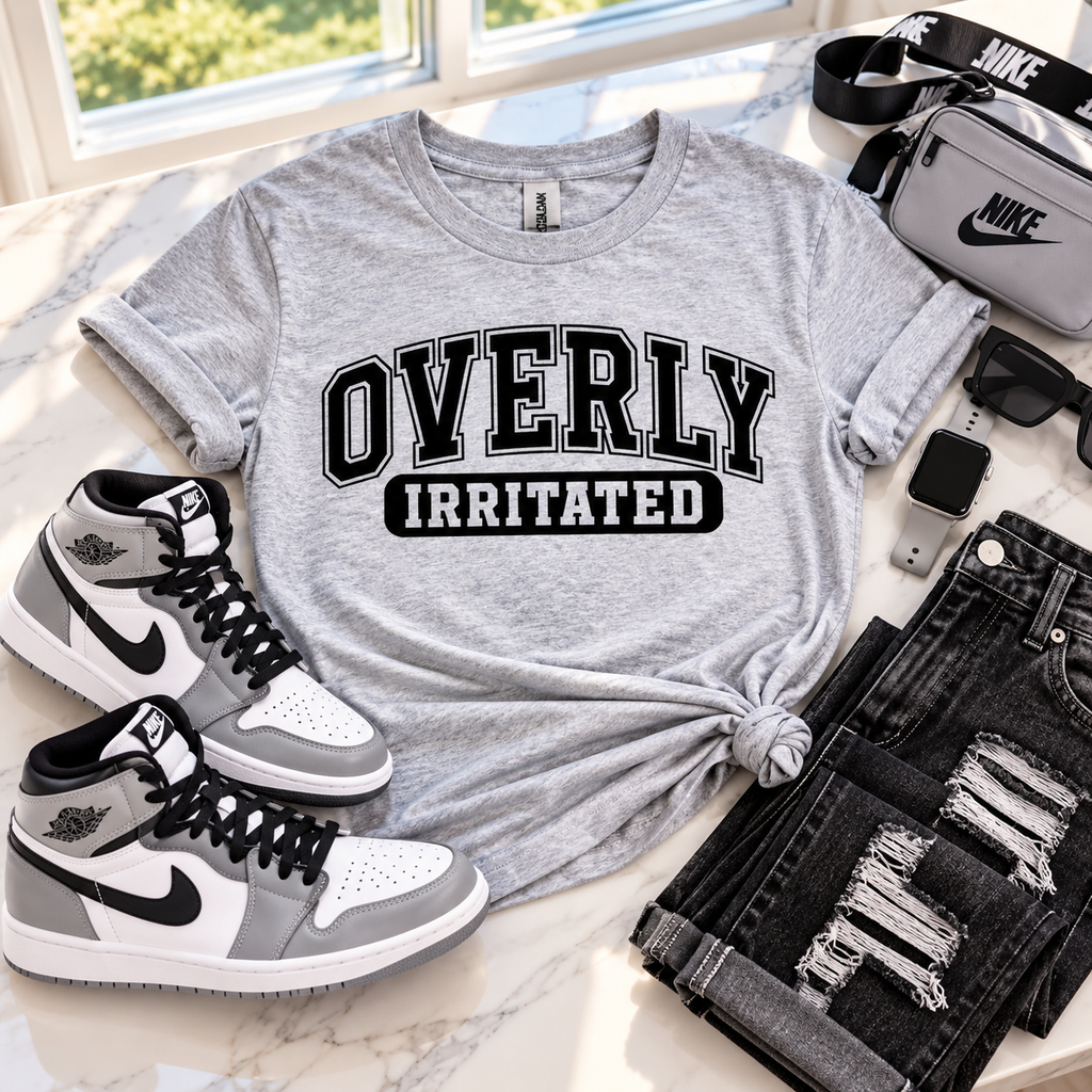 Overly Irritated Graphic T-Shirt