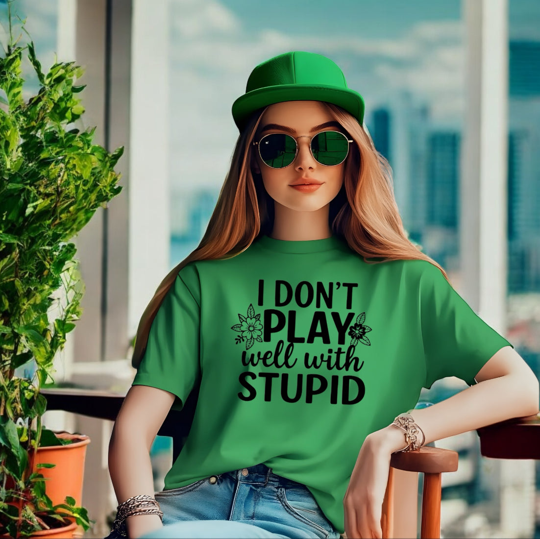 I Don’t Play Well With Stupid Tshirts