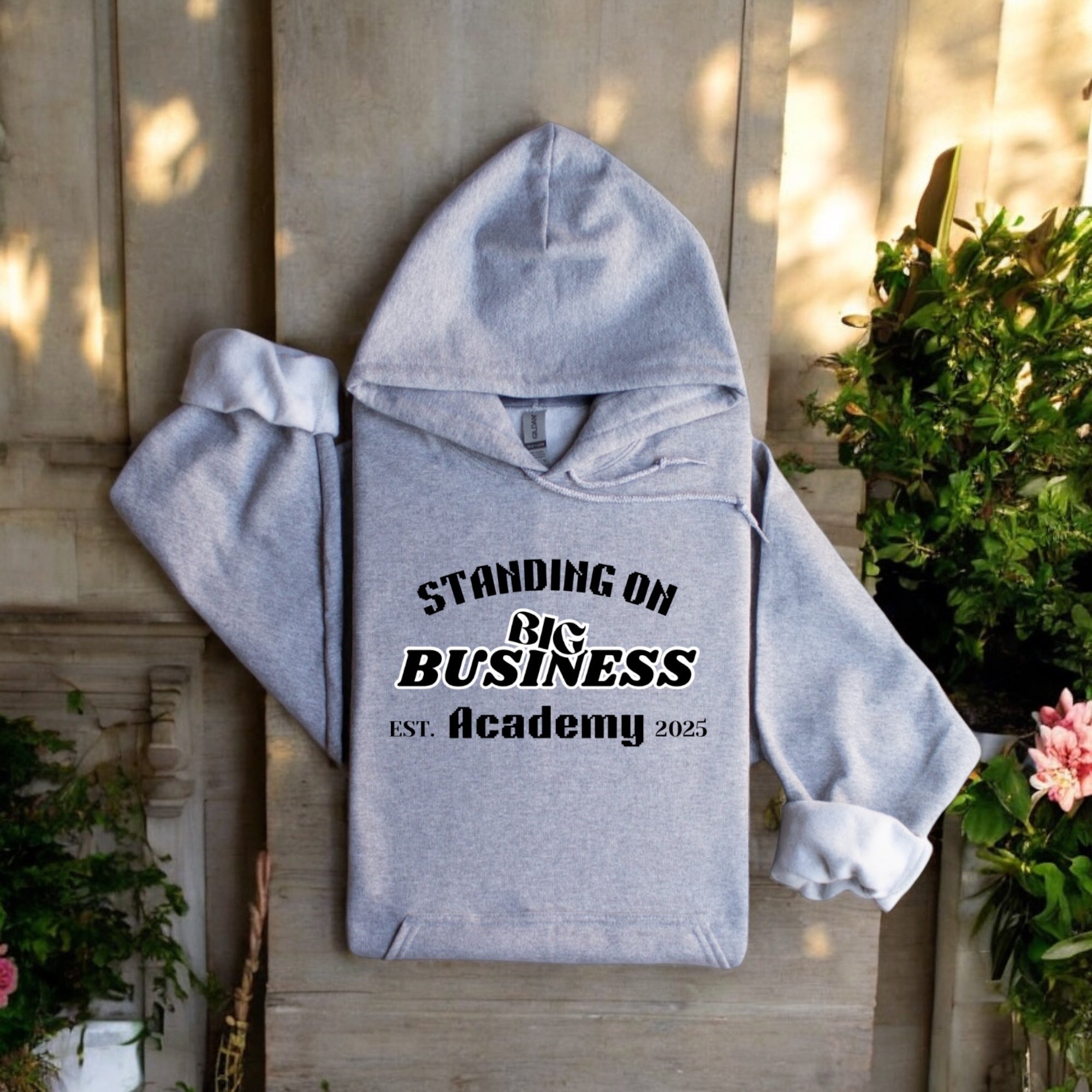 Standing on Big Business Hoodie
