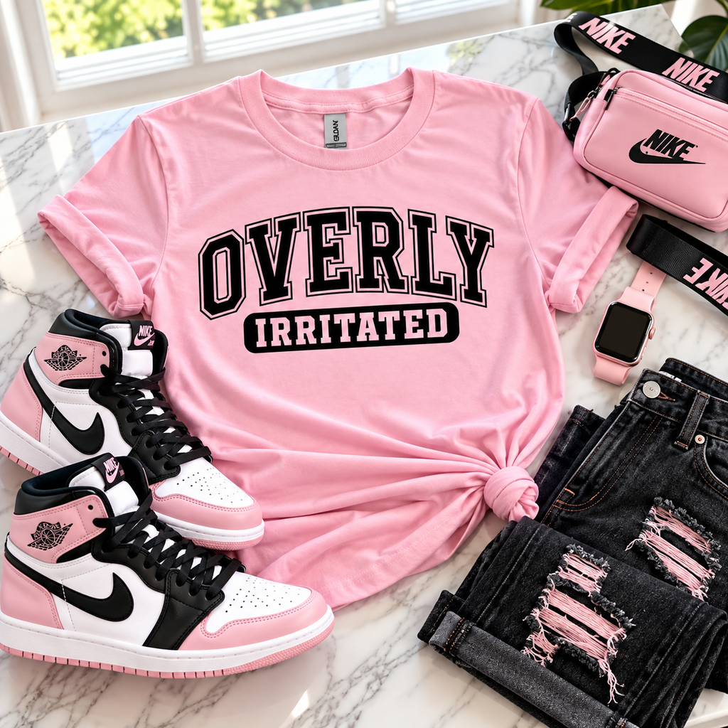 Overly Irritated Graphic T-Shirt