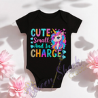 Cute Small And In Charge Onsies