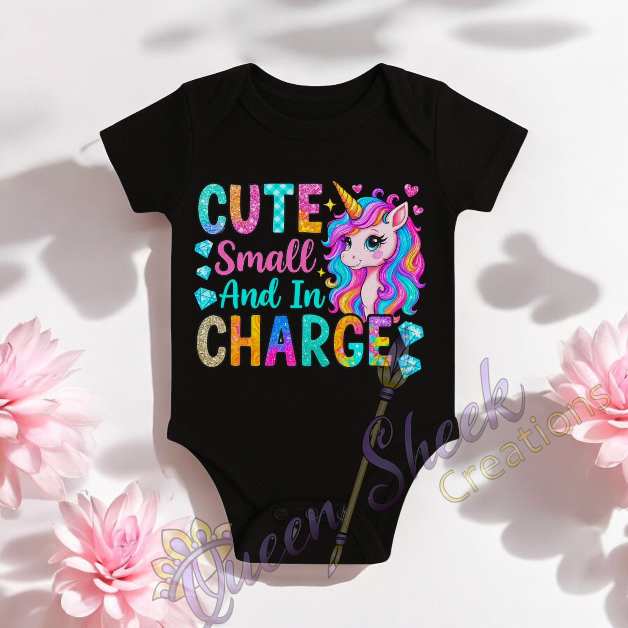 Cute Small And In Charge Onsies