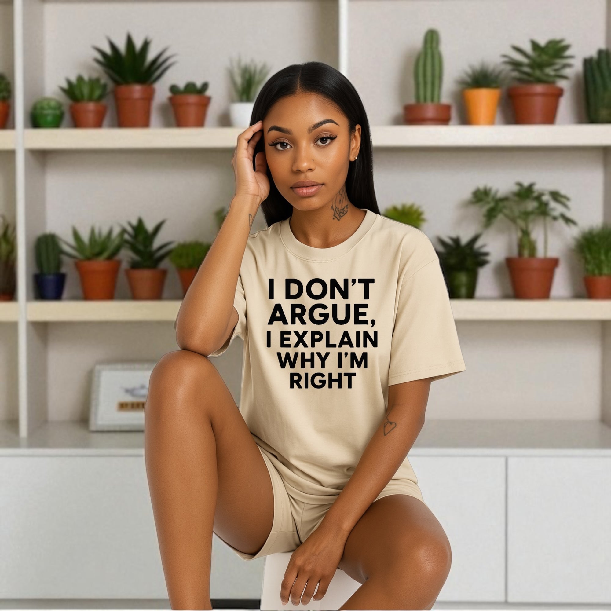 I don’t Argue I Explain Adult Tshirts