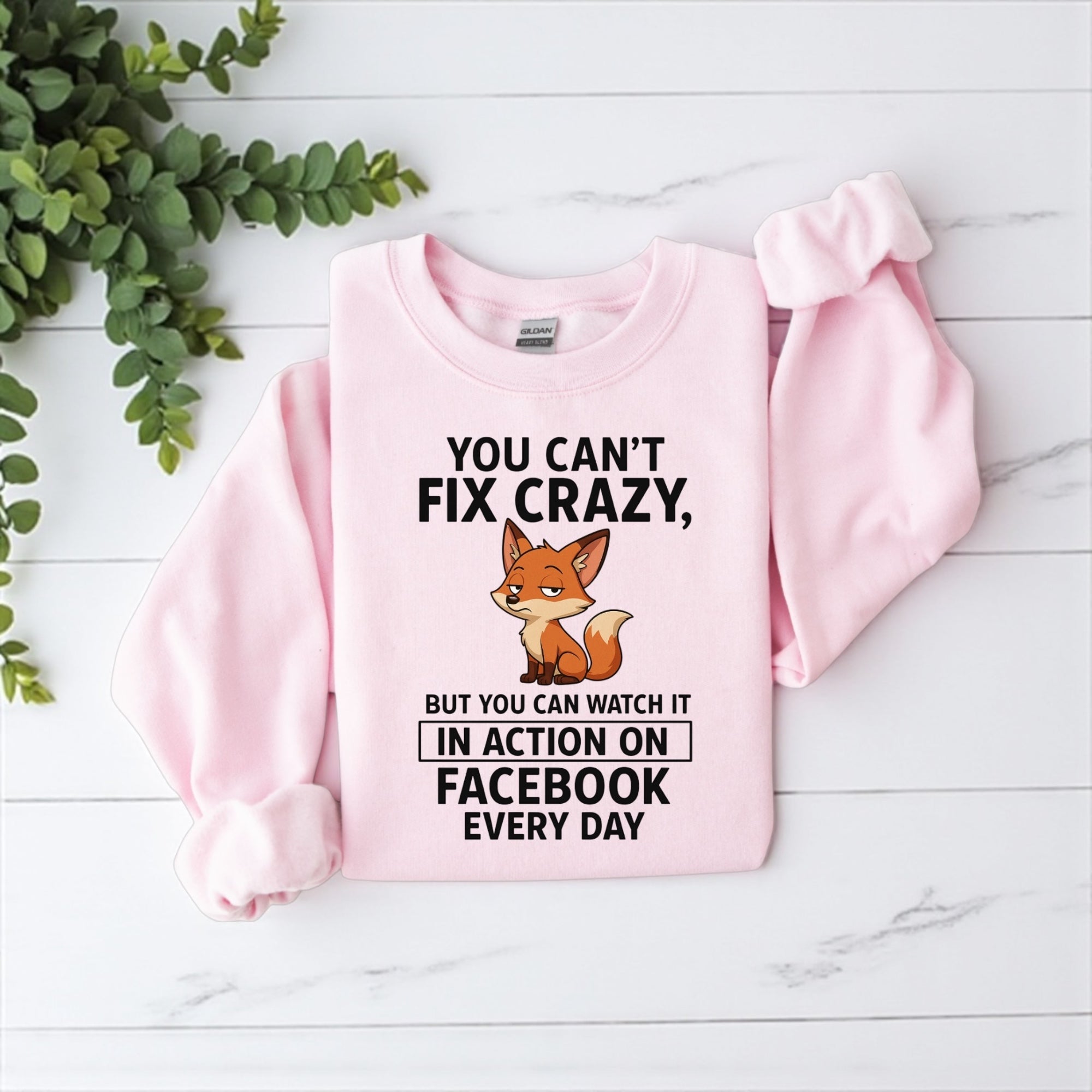 You Can’t Fix Crazy Sweatshirt