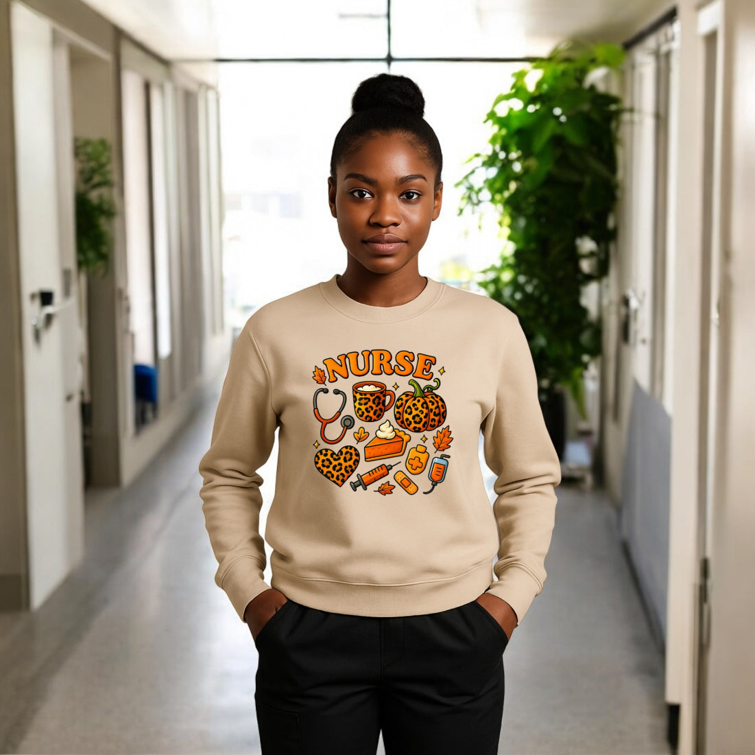 Fall For A Nurse Sweatshirt