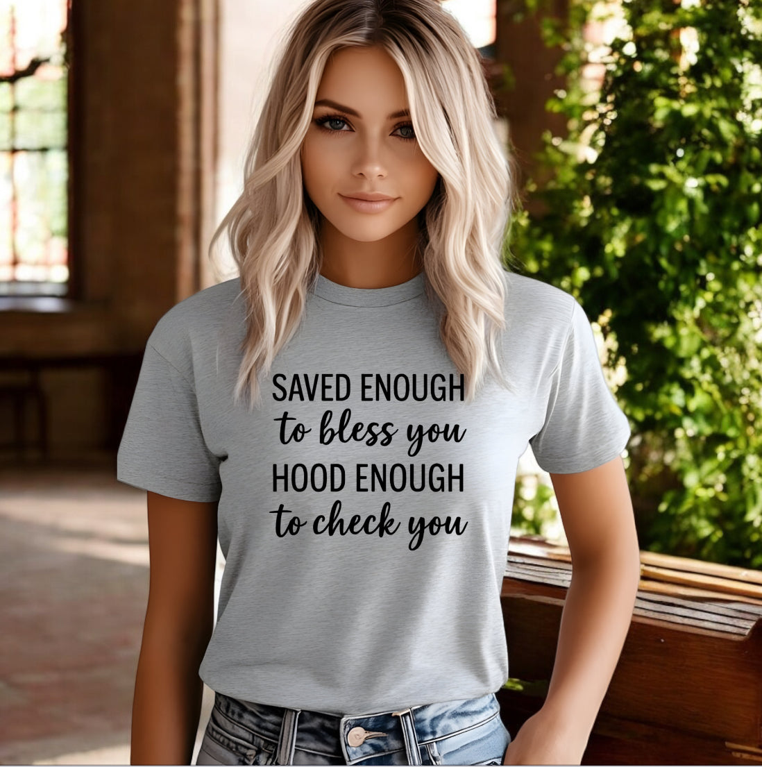 Saved & Hood Tshirt