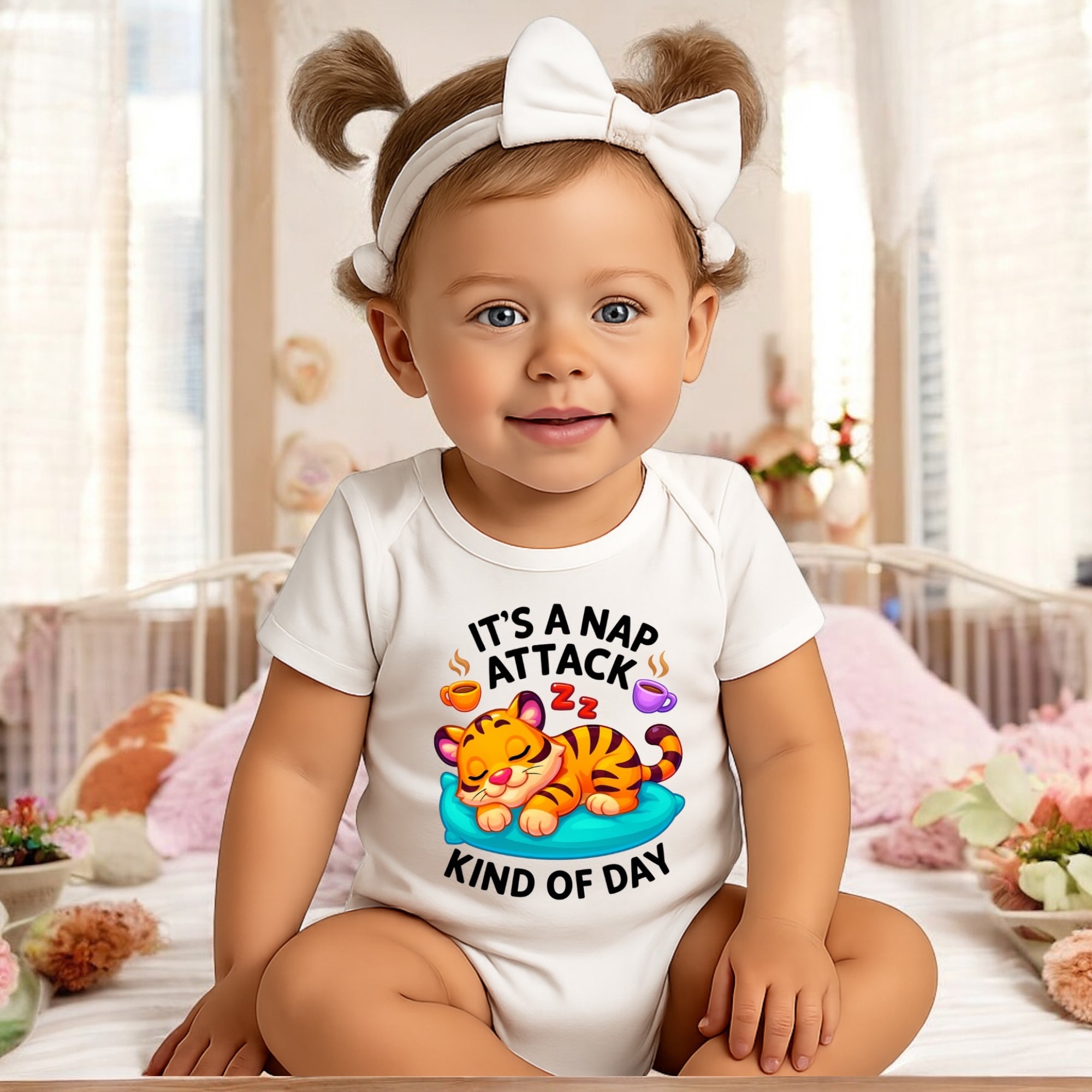 It’s a Nap Attack Baby Onsie