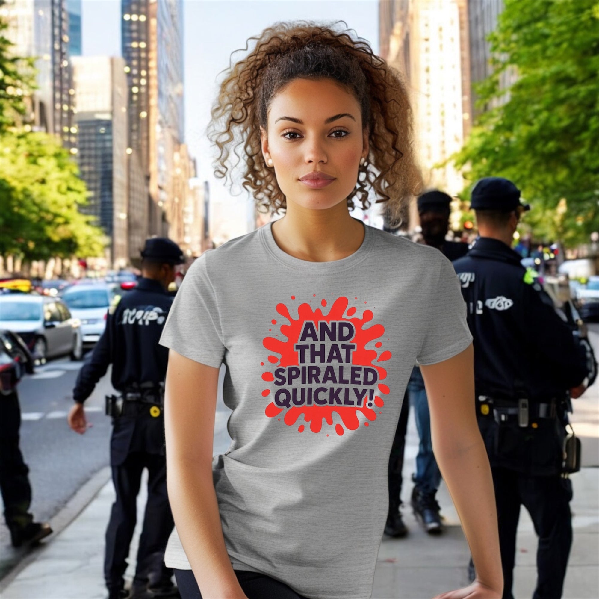 And That Spiraled Quickly Tshirt