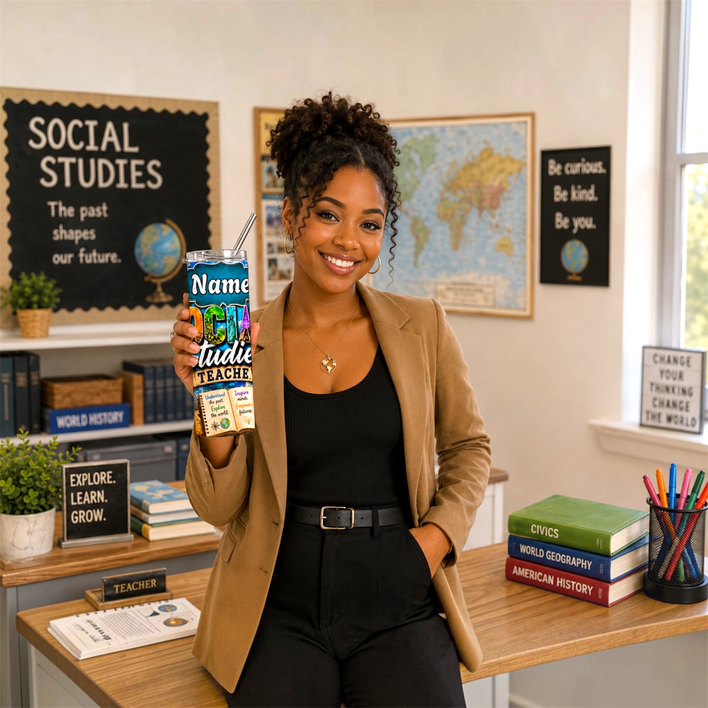 Custom Subject Teacher Tumbler