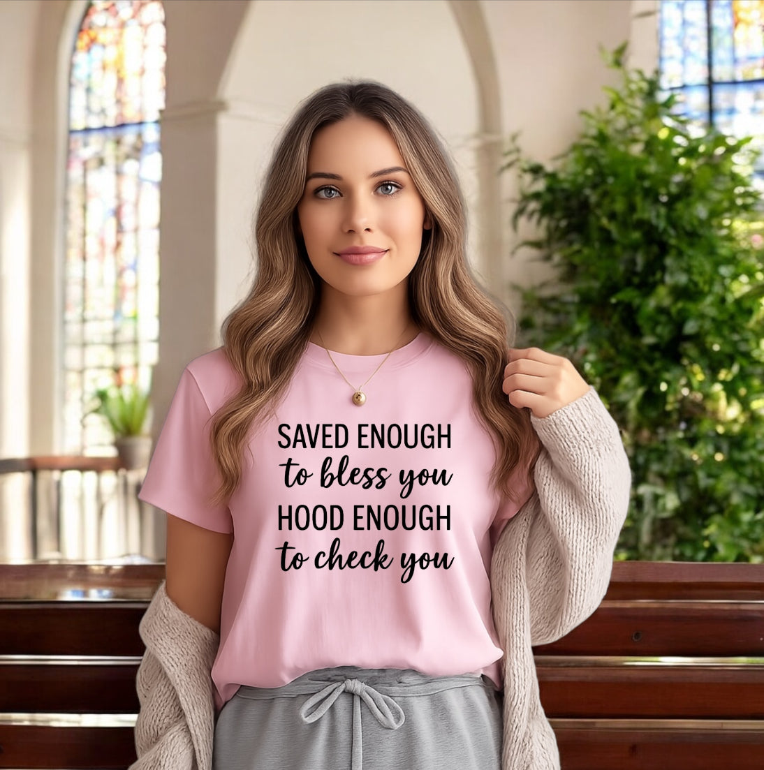 Saved & Hood Tshirt