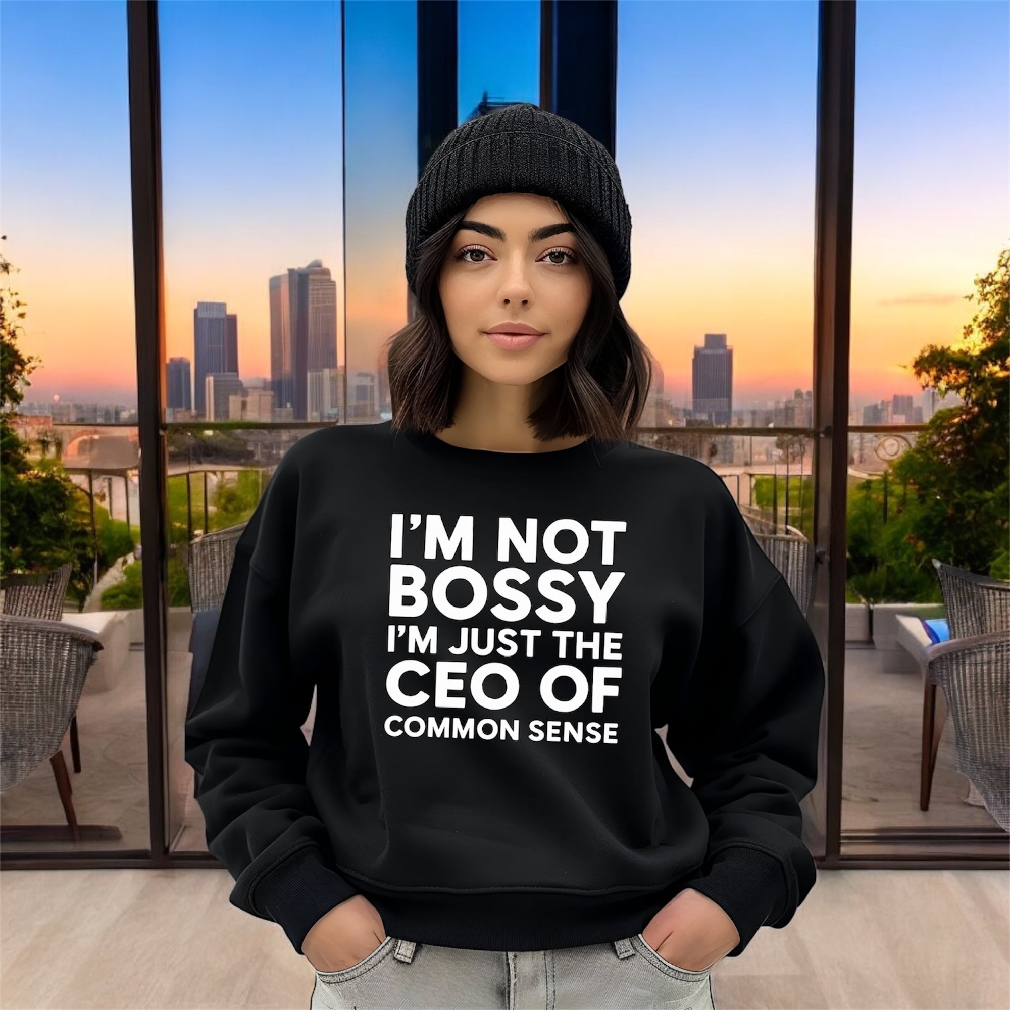 CEO of Common Sense Sweatshirt