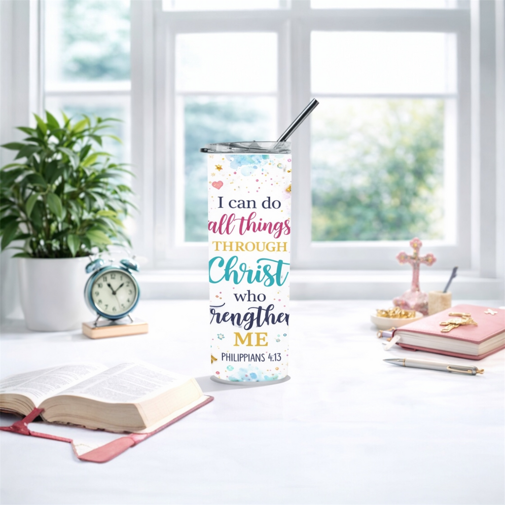 I Can Do All Things Through Jesus Tumbler
