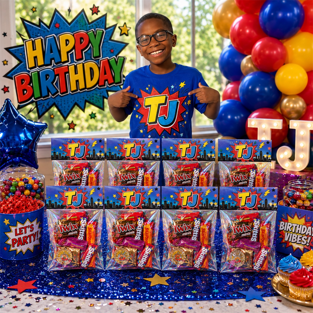 Custom Candy Treat Bags (wholesale)