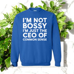 CEO of Common Sense Sweatshirt