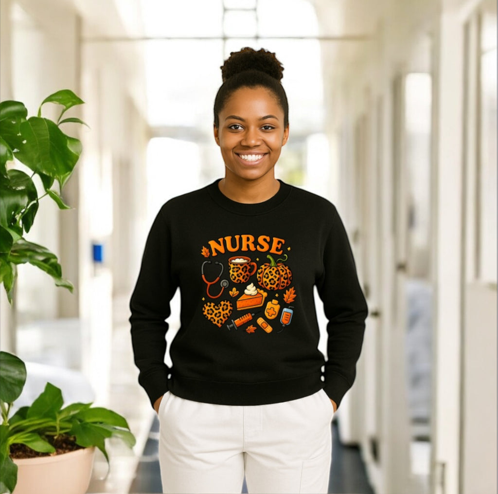 Fall For A Nurse Sweatshirt