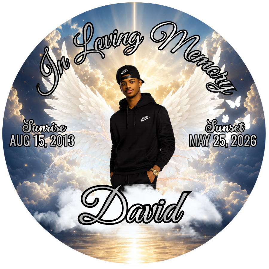 Custom Memorial Photo Buttons (Wholesale)