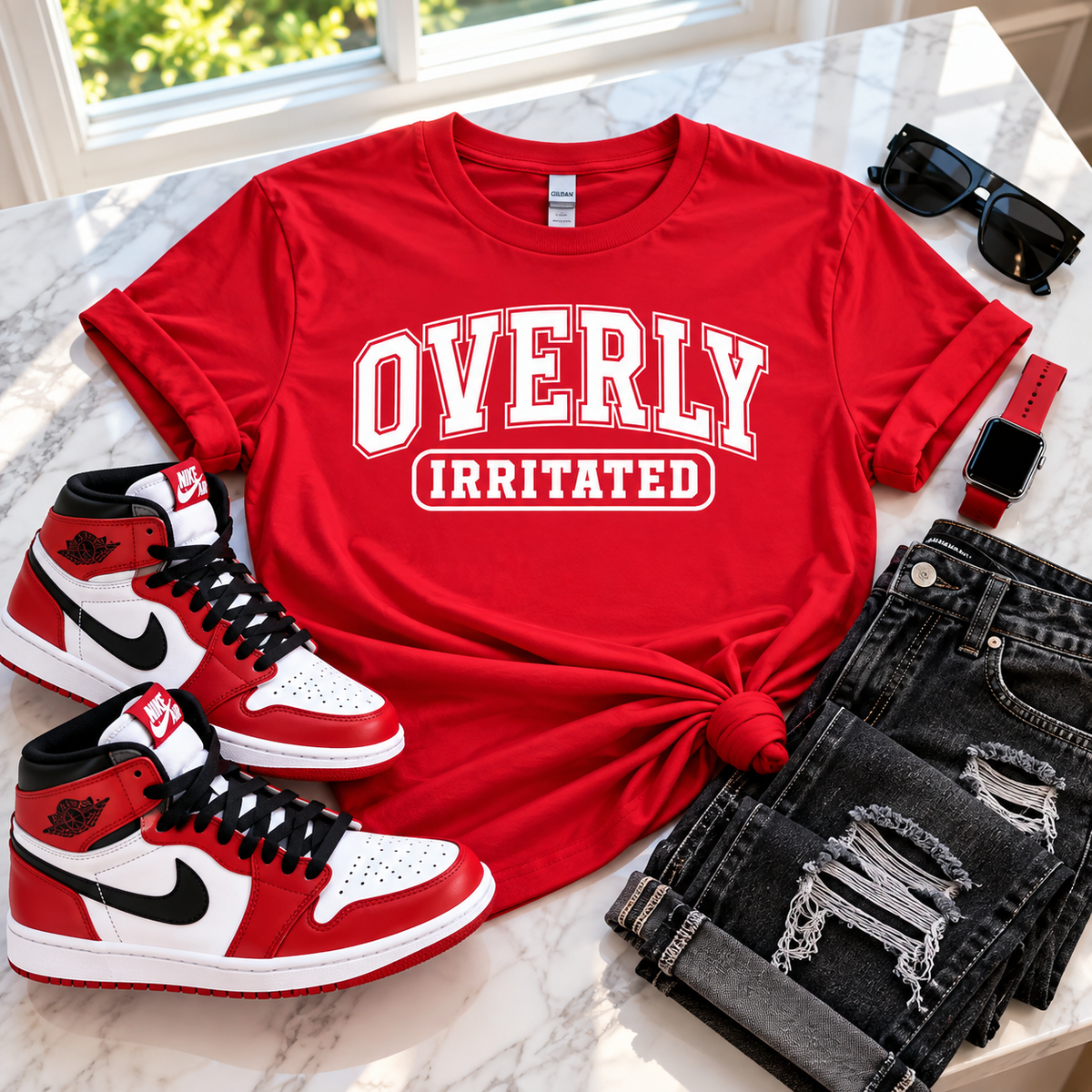 Overly Irritated Graphic T-Shirt
