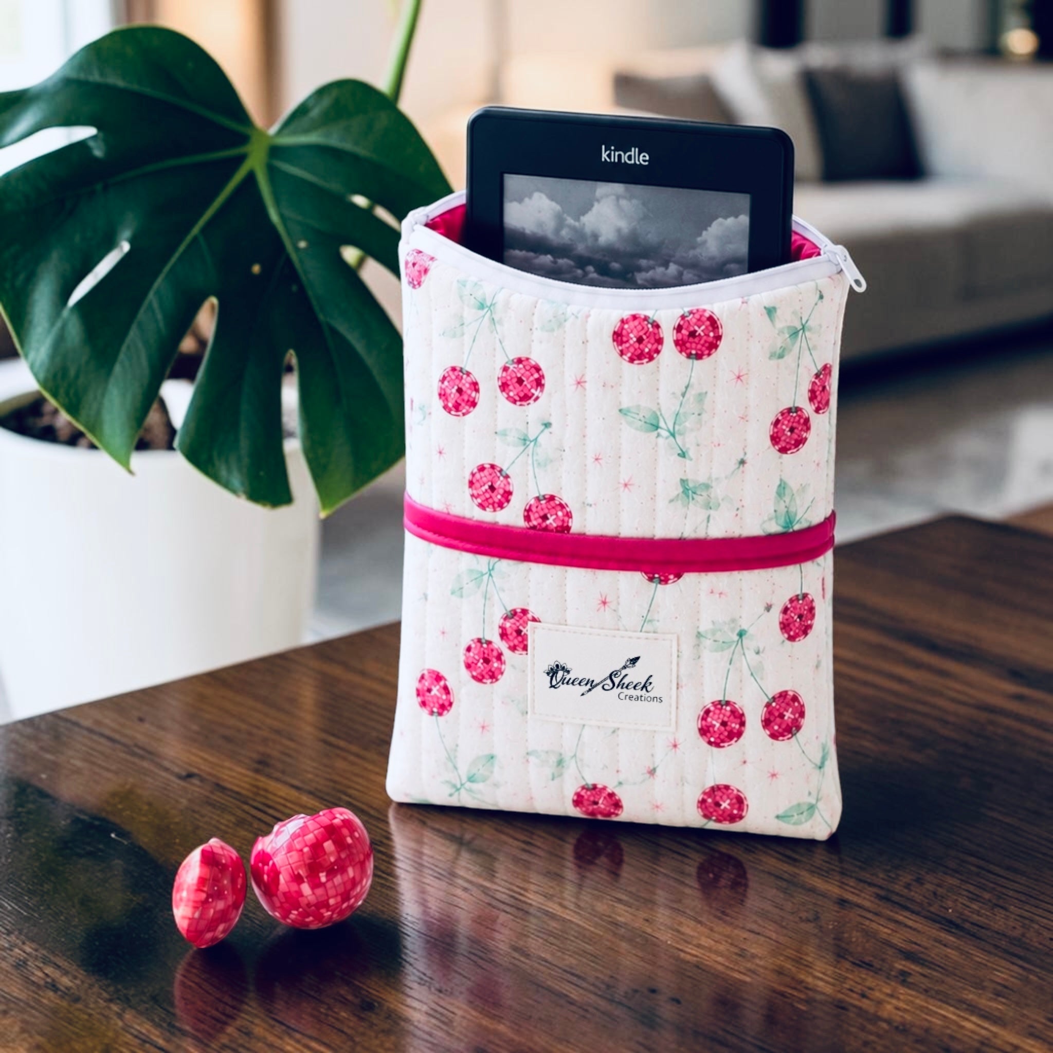 Cherry On Top Kindle E-Reader or BookSleeve