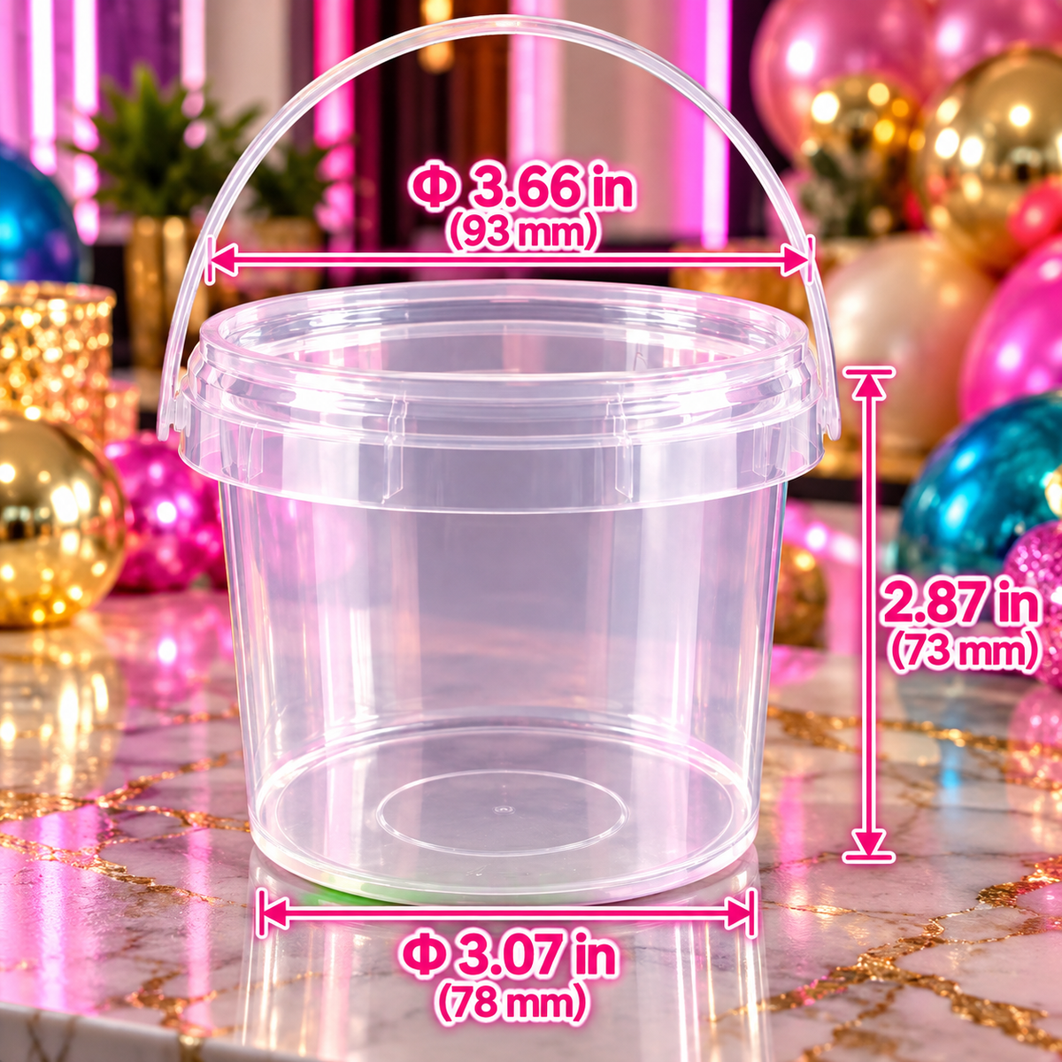 Custom Fruity Sweet Buckets (Wholesale)