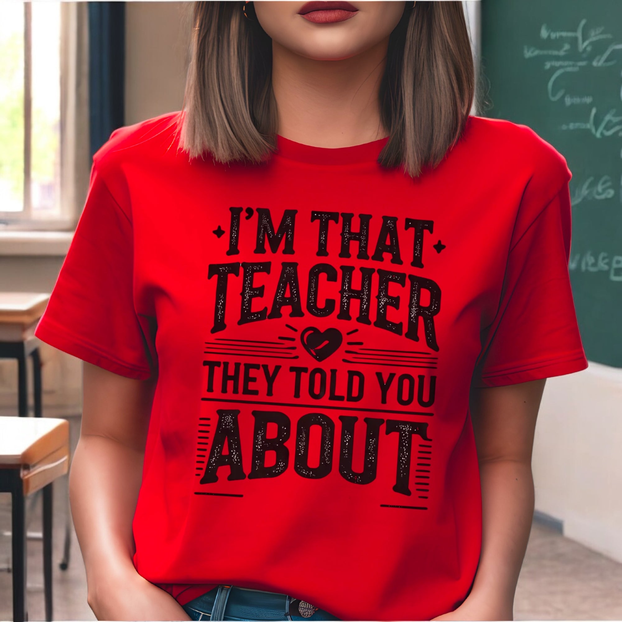 I’m That Teacher They Told You About Tshirts