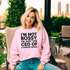 CEO of Common Sense Sweatshirt